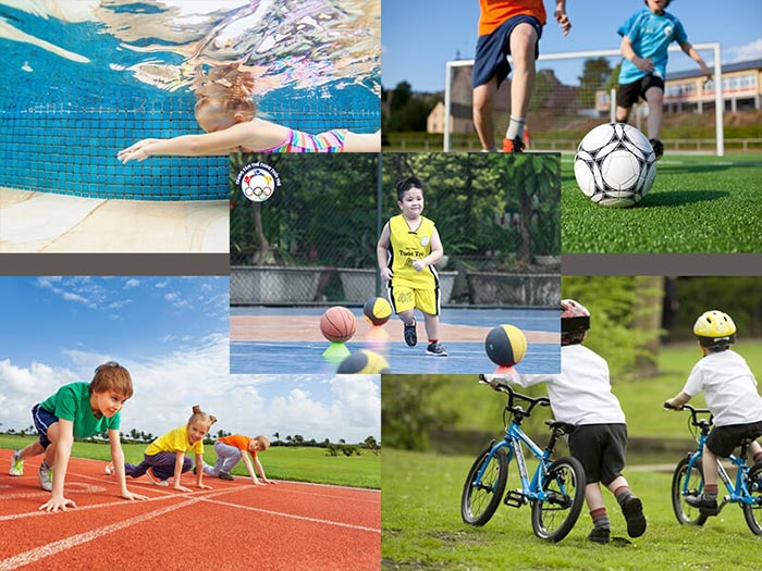 Có nhiều môn thể thao dành hco trẻ nhằm hỗ trợ việc thúc đẩy chiều cao tốt nhất